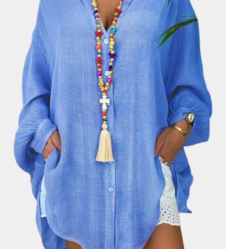 Camisa Oversized Melis para un estilo cómodo y moderno