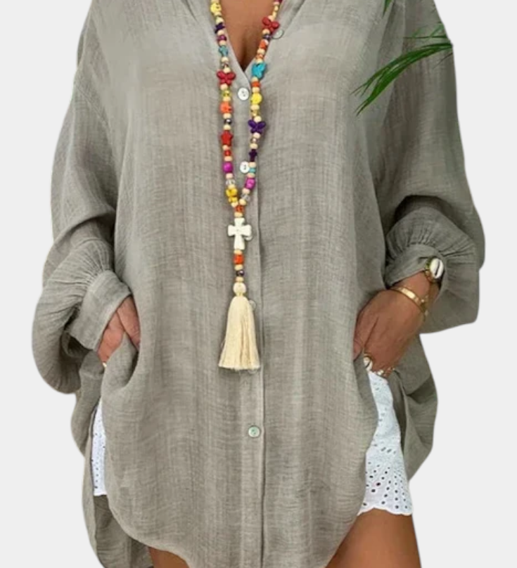 Camisa Oversized Melis para un estilo cómodo y moderno