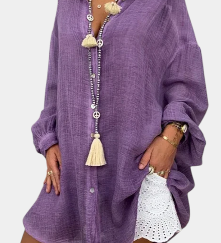 Camisa Oversized Melis para un estilo cómodo y moderno