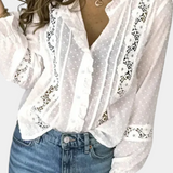 Elegante Blusa Susurro de Sauce para un look sofisticado