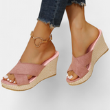 Sandalias Ortopédicas Margarete con Cuña para Comodidad y Estilo
