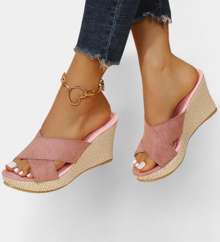 Sandalias Ortopédicas Margarete con Cuña para Comodidad y Estilo