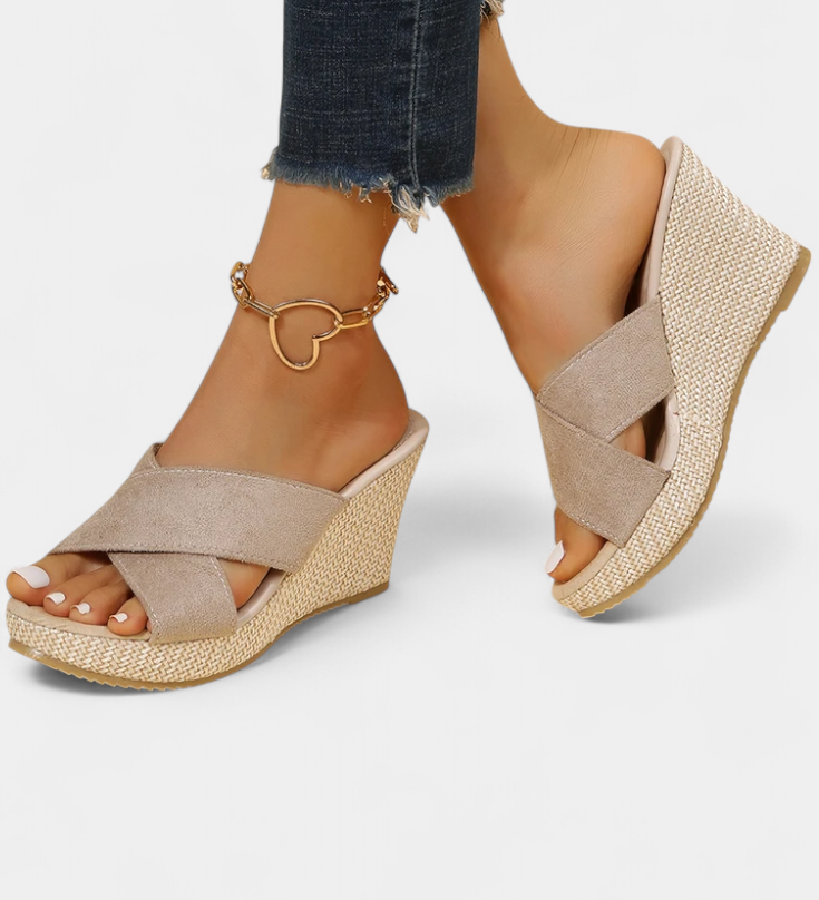 Sandalias Ortopédicas Margarete con Cuña para Comodidad y Estilo