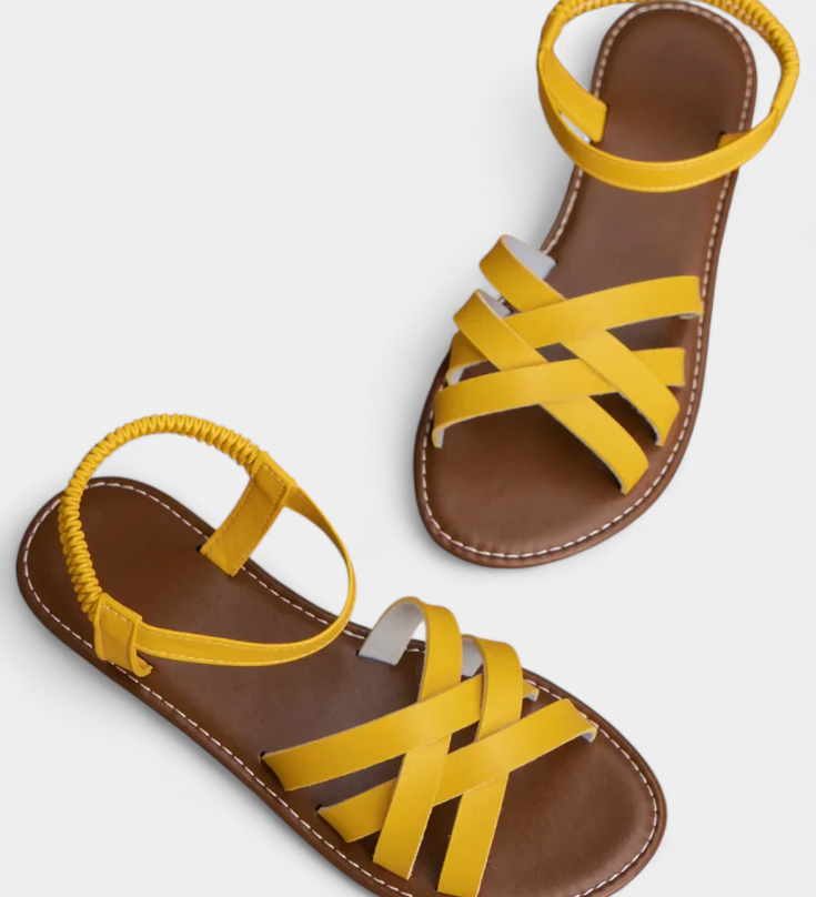 Romee Sandalias Planas con Tiras para Máxima Comodidad Todo el Día