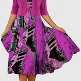 Elegante Conjunto de Vestido y Blazer Midi para un Estilo Sofisticado