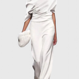 Pantalones Agatha Mono de Pierna Ancha Perfectos para el Uso Diario