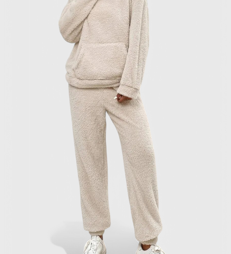 Conjunto de Lounge Billie Teddy Ultra Suave para Máximo Confort y Estilo