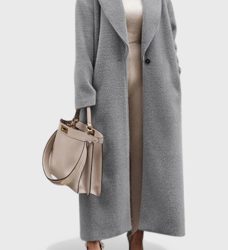 Chloe Abrigo Estructurado y Elegante de Largo Completo para un Estilo Sofisticado