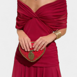 Vestido Largo Alondra con Encantador Estampado Floral y Elegante Escote en V