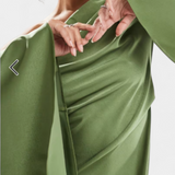 Vestido Maxi Asimétrico Keisha de Un Hombro con Cintura Esculpida para un Look Impactante