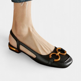 Alma Mocasines Slingback con Diseño de Punta Cuadrada para un Estilo Elegante