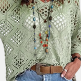 Elegante Blusa de Encaje Fern para un look sofisticado