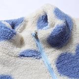 Catalina Chaqueta Reversible de Corazones – 2 Estilos en 1