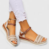 Miona Sandalias con Estilo Marítimo para un Look Elegante y Casual