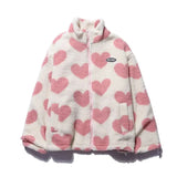 Catalina Chaqueta Reversible de Corazones – 2 Estilos en 1