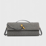 Elegante Bolso de Hombro Clásico en Ante por Melanie