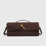 Elegante Bolso de Hombro Clásico en Ante por Melanie