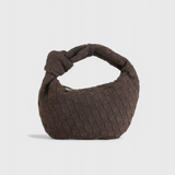 Bolso Remi Mini Woven con Elegante Detalle de Nudo