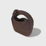 Bolso Remi Mini Woven con Elegante Detalle de Nudo