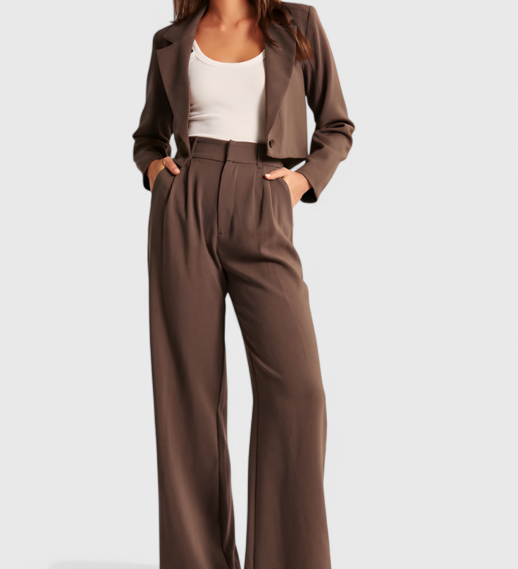 Tinashe Pantalones Tailored de Pierna Ancha - Estilo y Comodidad para tu Día a Día