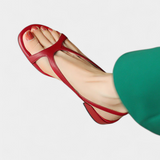 Sandalias Planas Minna Elegantes con Acabado Refinado para un Estilo Sofisticado