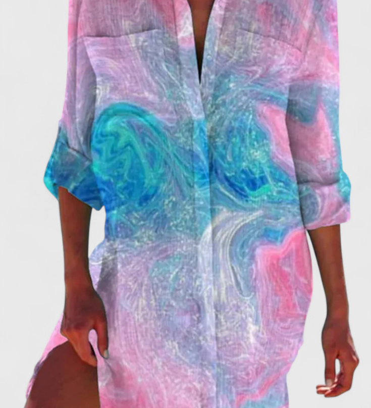 Maripaz Camiseta de Verano Cómoda, Vibrante y a la Moda