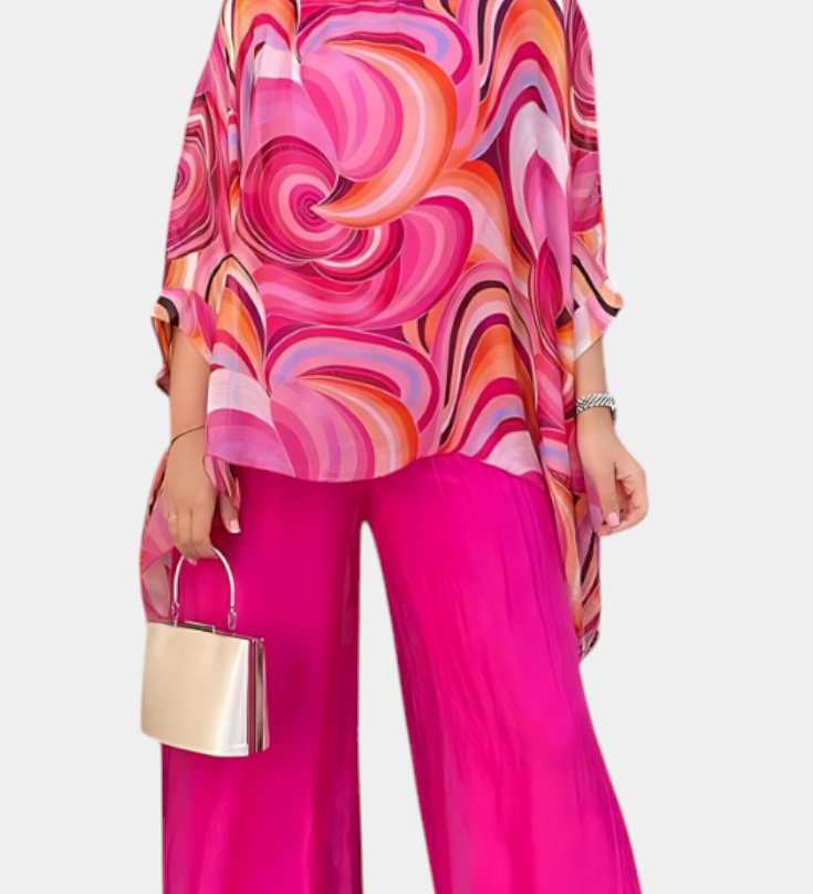 Amanda Conjunto Colorido de Verano para un estilo vibrante y cómodo