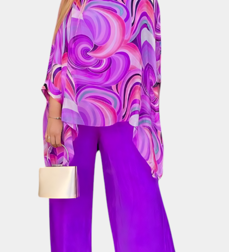 Amanda Conjunto Colorido de Verano para un estilo vibrante y cómodo