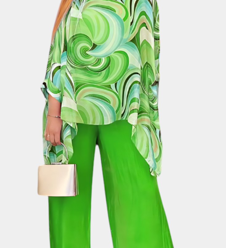 Amanda Conjunto Colorido de Verano para un estilo vibrante y cómodo