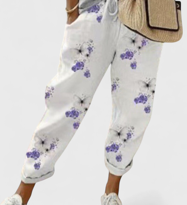 Alba Pantalón Holgado de Talle Alto - Comodidad y Estilo en una sola prenda