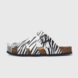 Neya Zuecos de Corcho con Hebilla y Plantilla Acolchada para Confort y Estilo