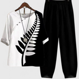 Ursula Conjunto Elegante de Camisa y Pantalón para un Estilo Relajado y Sofisticado