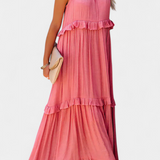 Vestido Monica de Estilo Clásico y Confort para una Frescura Natural
