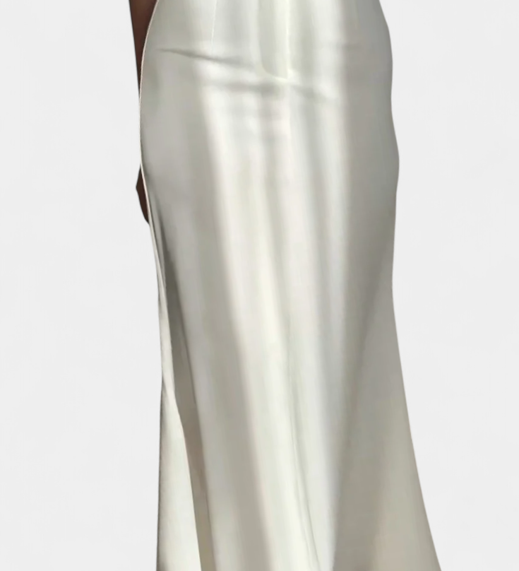 Elegante Falda Entallada de Estilo Sirena con Diseño Único