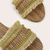 Zapatillas con Flecos Elegantes y Confortables para un Estilo Único