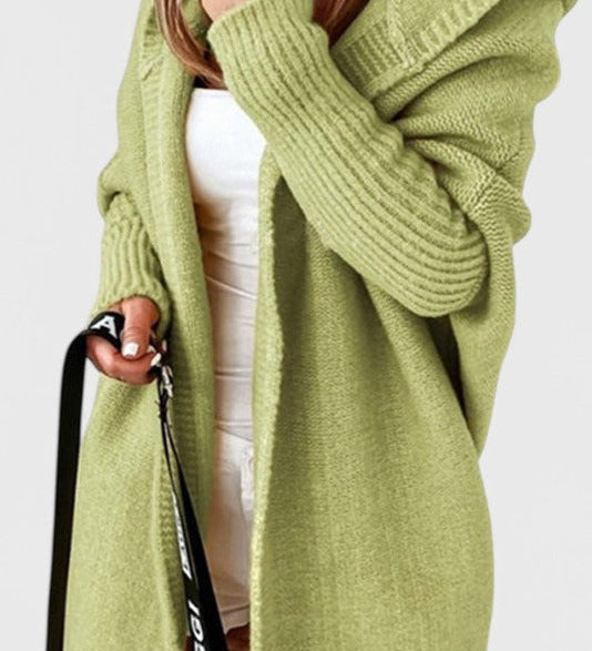 Lovisa Cárdigan Oversized de Punto con Capucha para un look cómodo y moderno