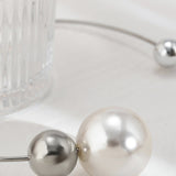 Elegantes Collares de Perlas de Metal para un Estilo Sofisticado