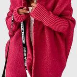Lovisa Cárdigan Oversized de Punto con Capucha para un look cómodo y moderno