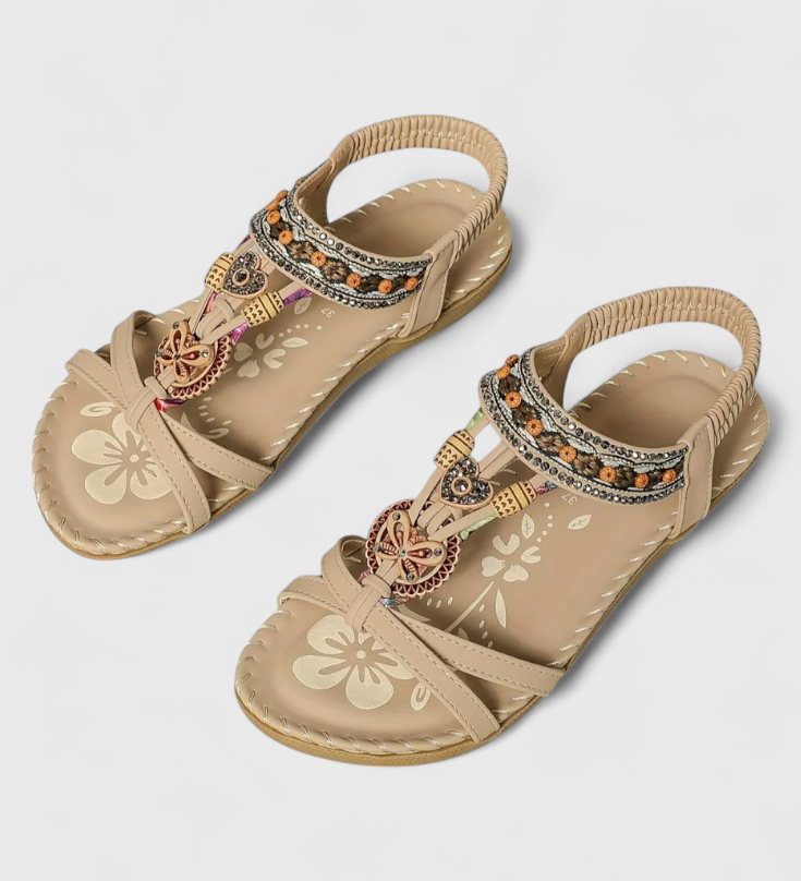 Lera Sandalias Bohemias Planas - Comodidad y Estilo para Cada Momento