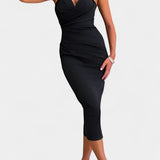 Vestido Iveta Sin Tirantes y Sin Espalda - Elegancia y Estilo Sin Esfuerzo
