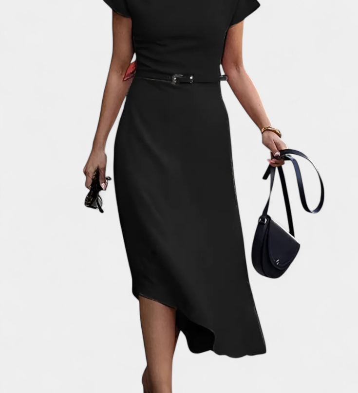 Vestido Asimétrico de Estilo Urbano Florence para un look moderno y sofisticado