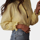 Elegante Blusa de Encaje Catarina para un Look sofisticado