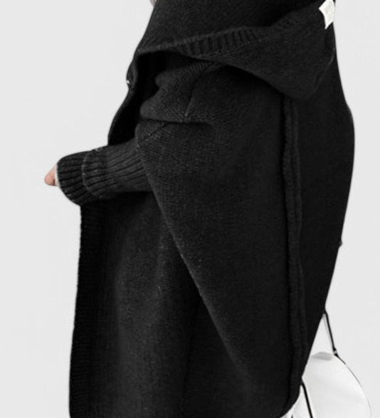 Lovisa Cárdigan Oversized de Punto con Capucha para un look cómodo y moderno