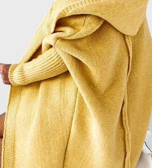 Lovisa Cárdigan Oversized de Punto con Capucha para un look cómodo y moderno