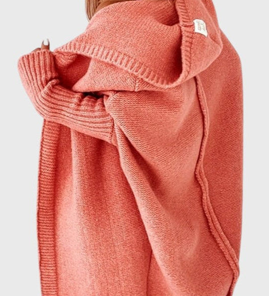 Lovisa Cárdigan Oversized de Punto con Capucha para un look cómodo y moderno