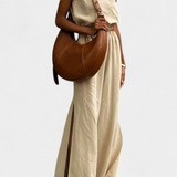 Conjunto de Algodón y Linho Portia con Diseño de Abertura Lateral para Comodidad y Estilo