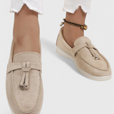 Elegantes Mocasines Coralie con Acabado en Suede para un Estilo Sofisticado