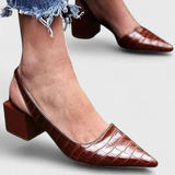 Ava Slingback de Tacón Alto y Diseño Refinado con Punta Estilizada