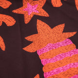 Conjunto de Top y Falda Recortada Sloan con Diseño de Palma de Coco para un Estilo Tropical y Refrescante