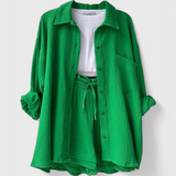 Xenia Conjunto de Collar Relajado - Estilo Casual y Elegante para Tu Look Diario